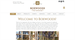 Desktop Screenshot of boxwoodsfurnishings.com